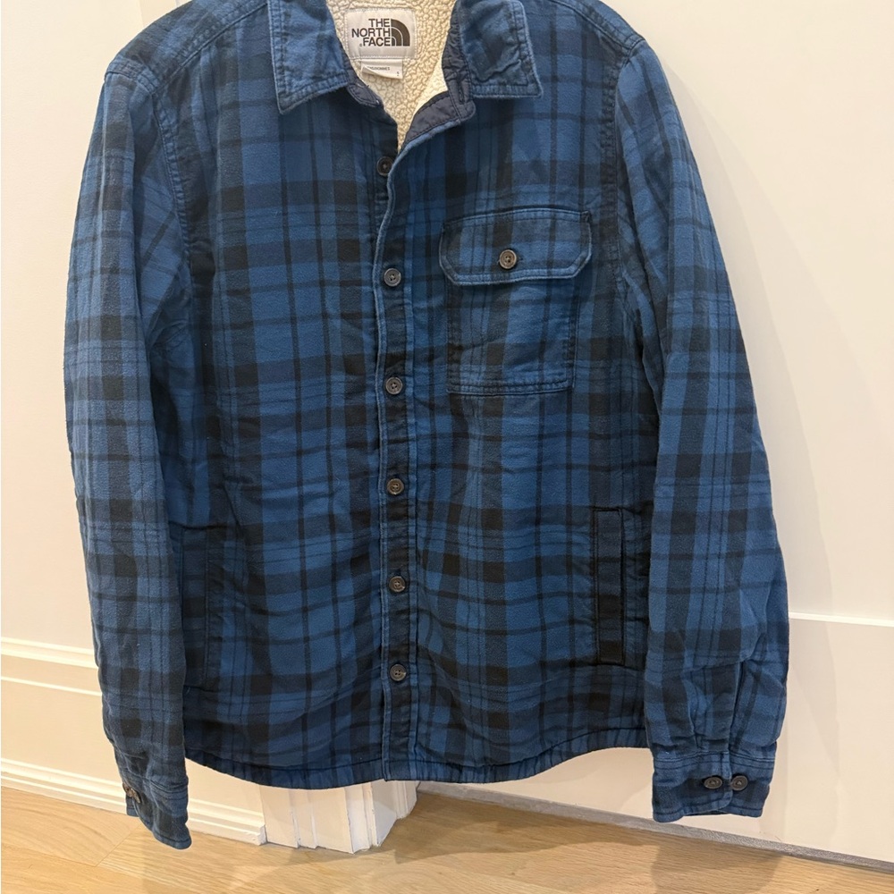 The North Face Blue Lightweight Shirt Jacket